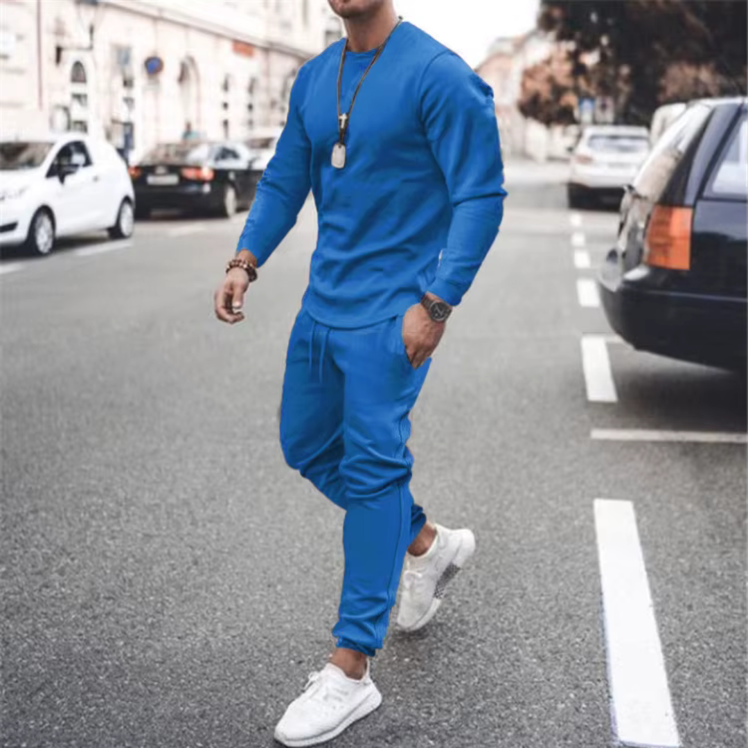 Levoire | Ensemble À Deux Pièces Pour Hommes Bleu