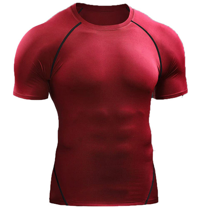Levoire | T-Shirt de sport pour hommes à coupe classique Rot
