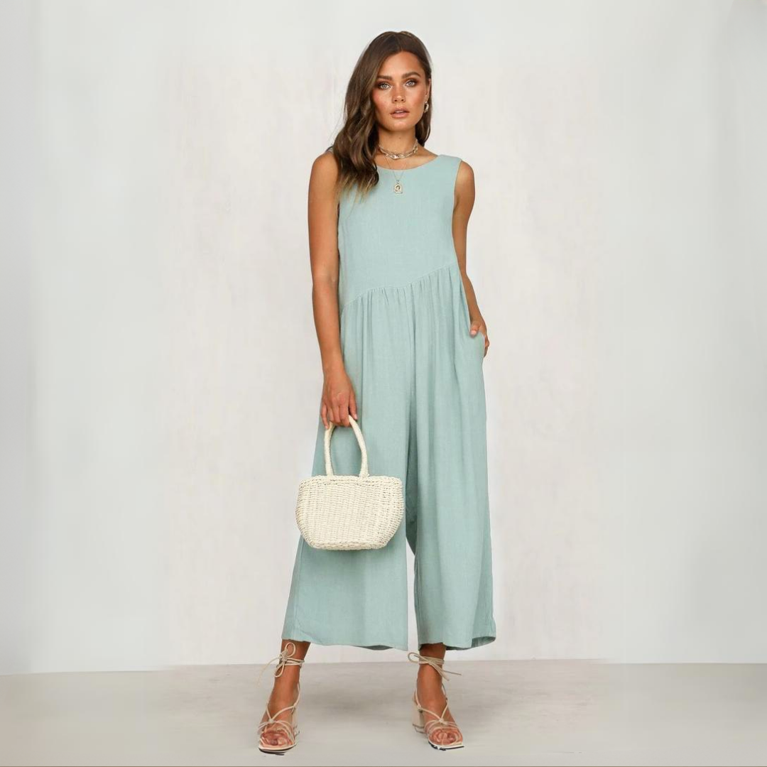 Levoire | Combinaison Sans Manches Tendance Bleu