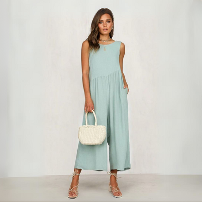 Levoire | Combinaison Sans Manches Tendance Bleu