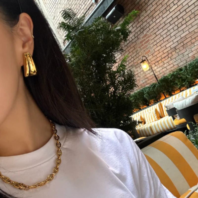Levoire | Ensemble De Boucles D'Oreilles Élégantes En Or