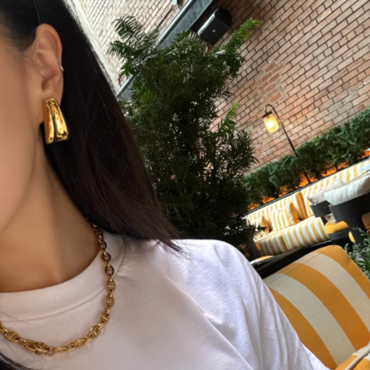Levoire | Ensemble De Boucles D'Oreilles Élégantes En Or