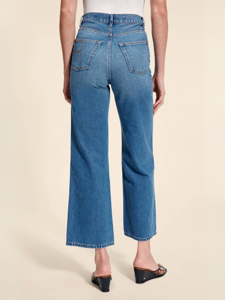 Levoire | Pantalons Droits À Rayures Hautes