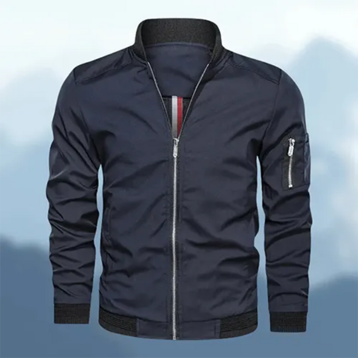 Levoire | Veste à manches longues avec fermeture éclair Blouson Bleu