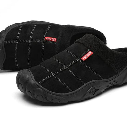 Levoire | Chaussons Doublés Polaire Antidérapants