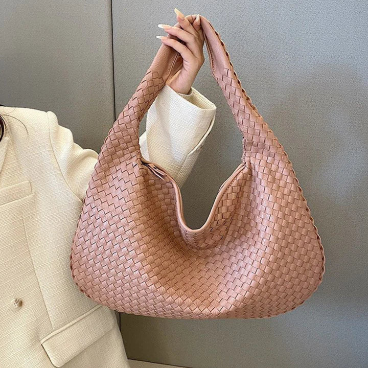 Levoire | Hobo Tressé Pour Femmes Stylé Rose