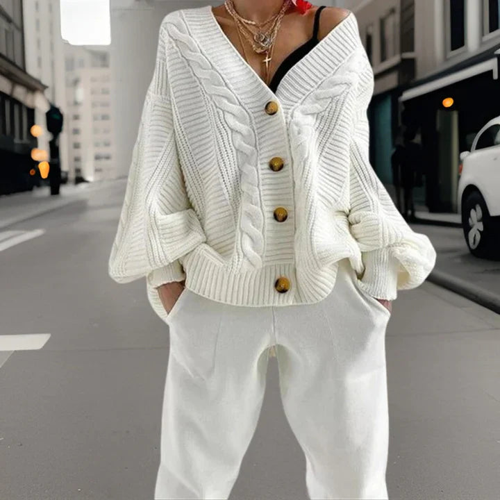 Levoire | Veste en tricot pour femmes Blanc