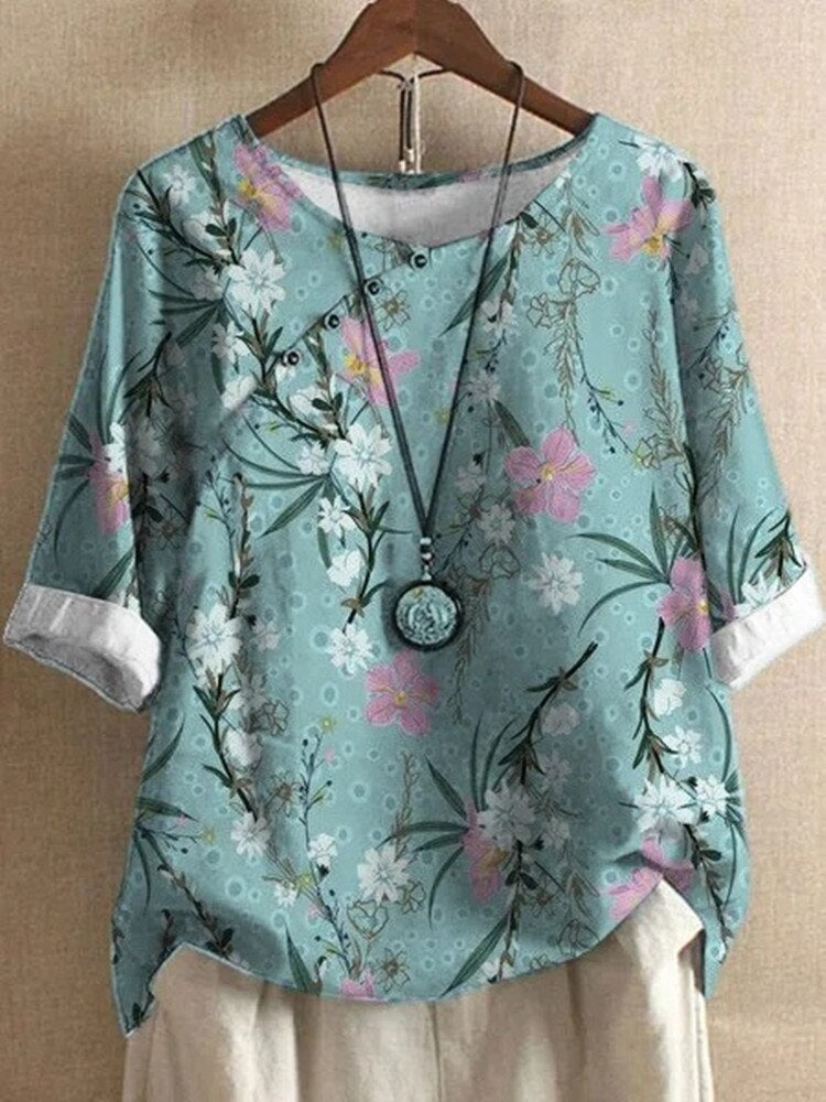 Levoire | Blouse Pour Dames Imprimee Confortable