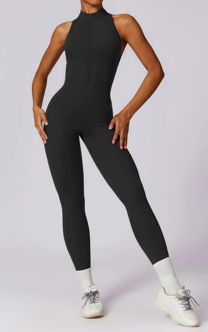 Levoire | Sport Femmes Taillée Dos Ouvert Performance Noir