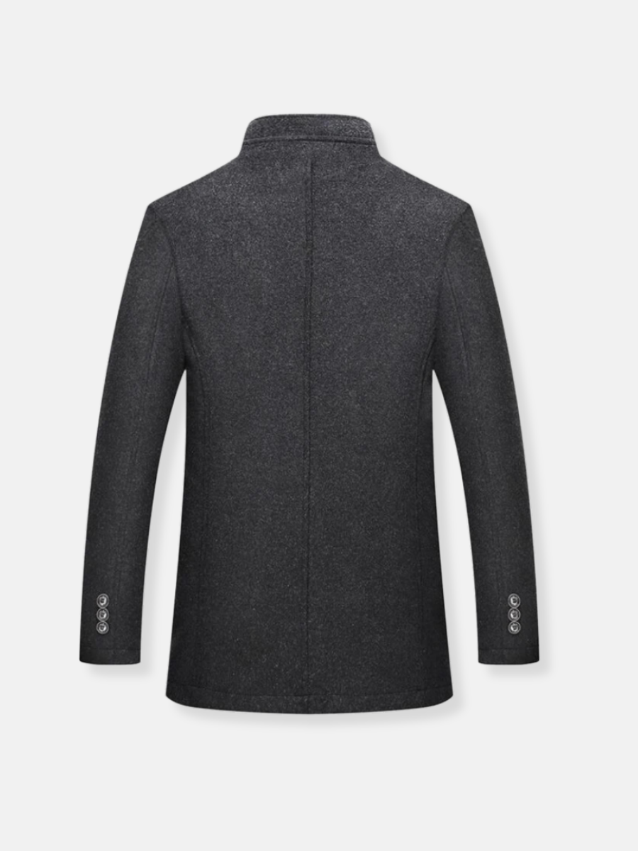Levoire | Trench-Coat En Laine Pour Hommes