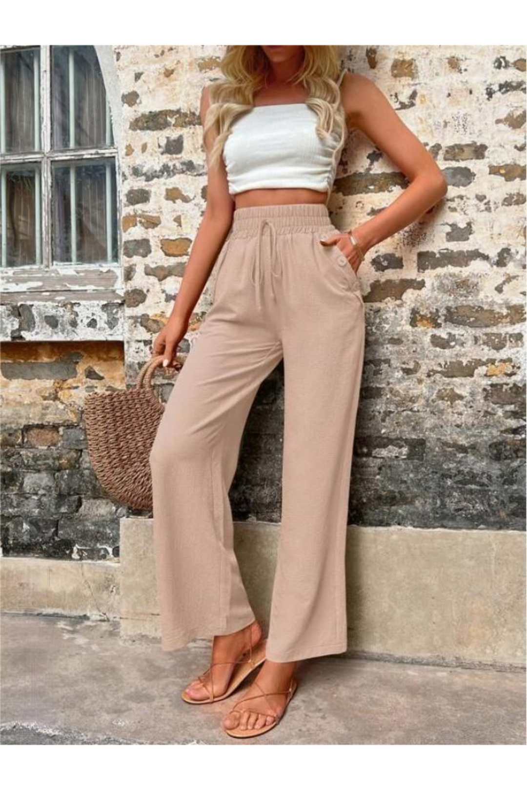 Levoire | Pantalon De Costume Pour Femmes Beige