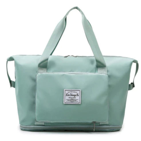 Levoire | Grand capacité sac de voyage pliable Vert