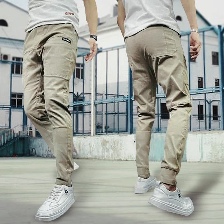 Levoire | Pantalons Cargo Stretch Confort Exceptionnel Et Style Beige