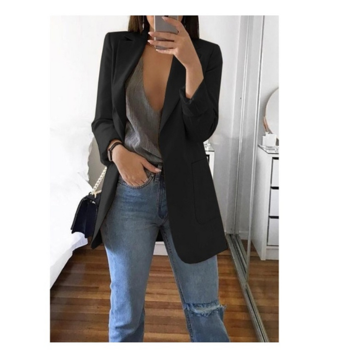 Levoire | Blazer Décontracté Élégant noir