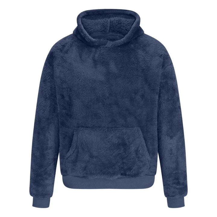 Levoire | Plus Chaud, Plus Moelleux Sweat À Capuche Bleu marine