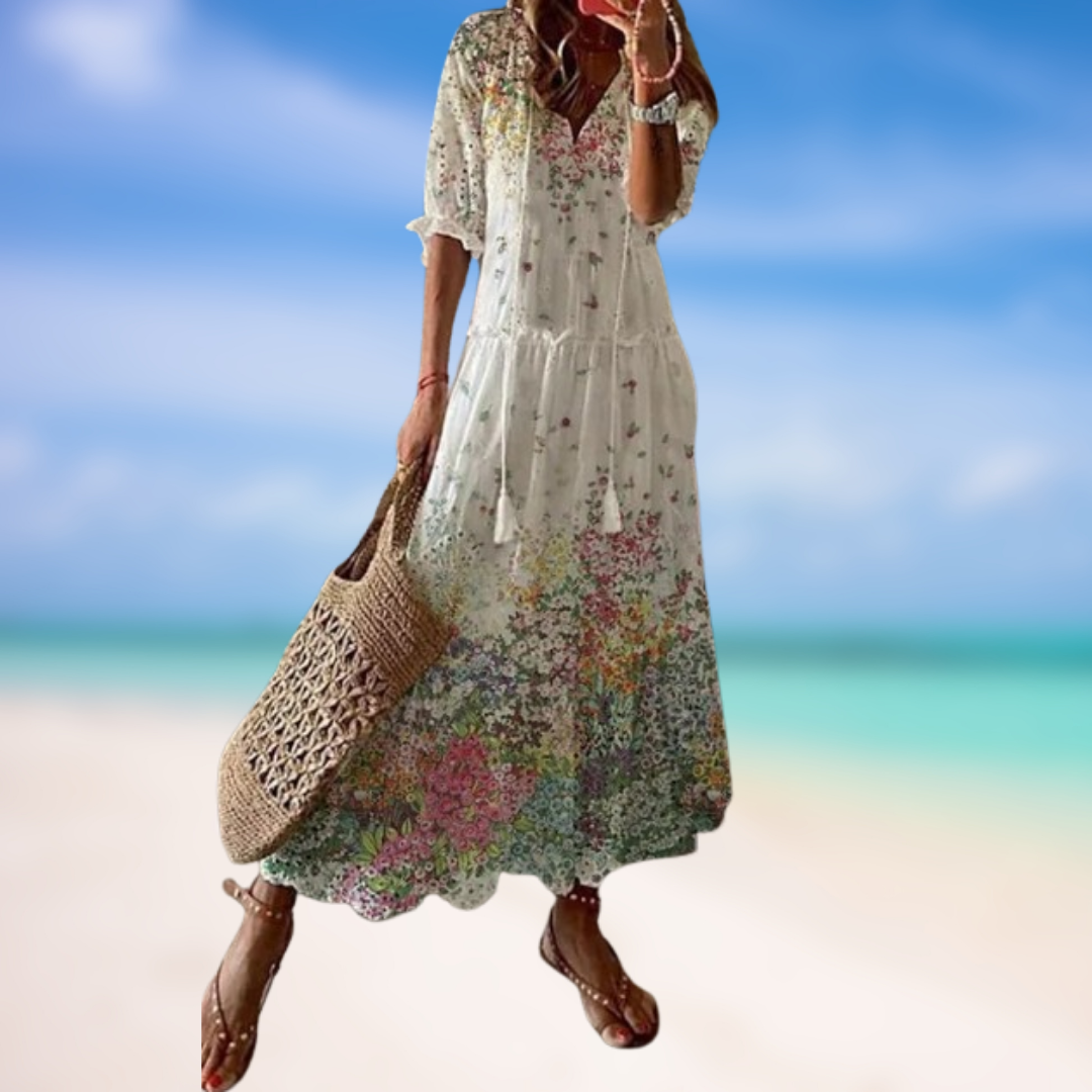 Levoire | Robe longue style Boho Motif 4