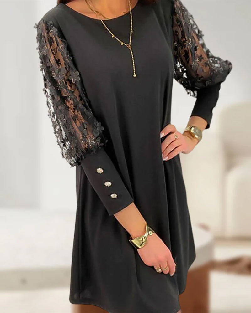 Levoire | Robe à manches bouffantes