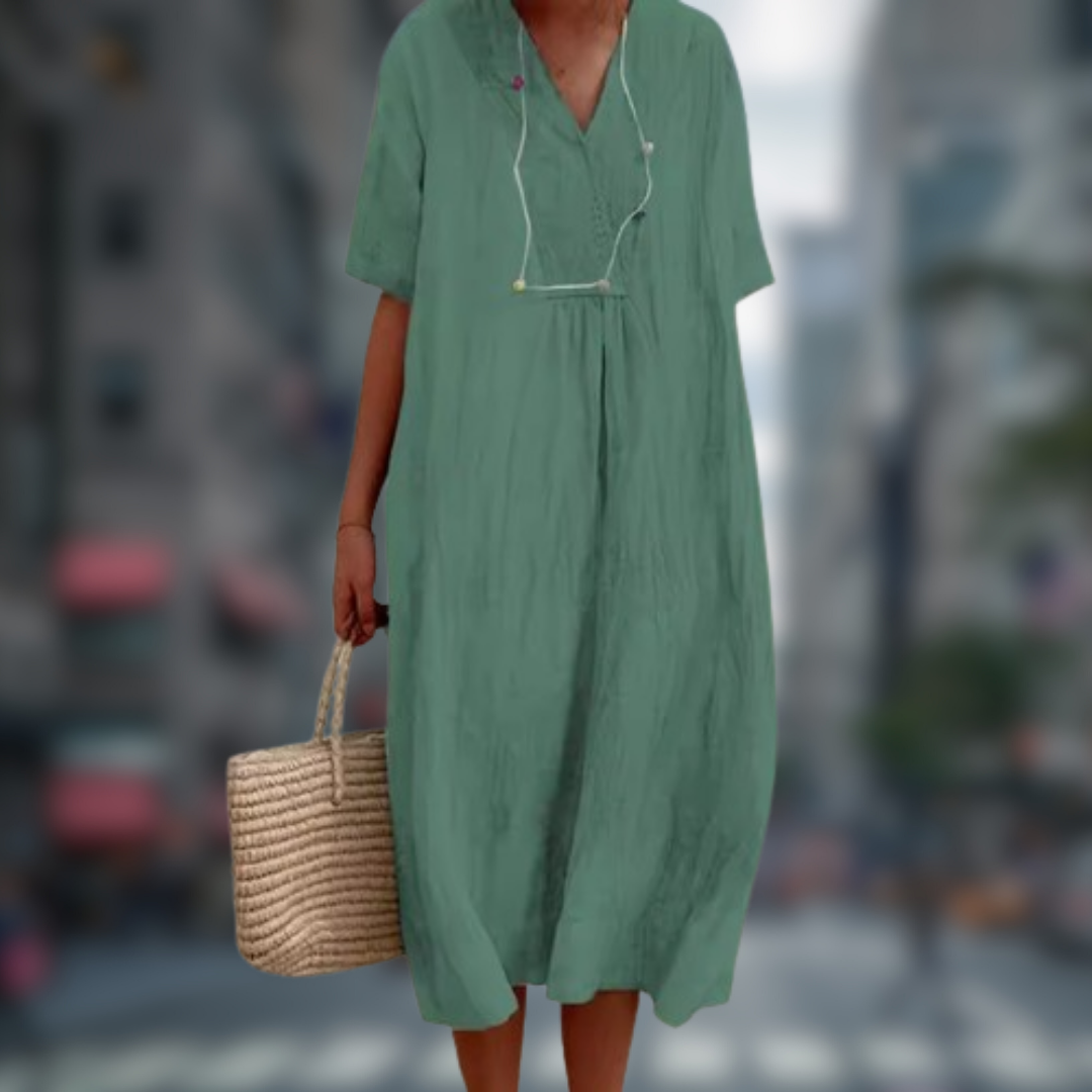 Levoire | Robe style Boho Verde