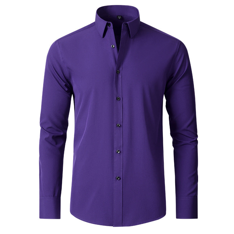 Levoire | Chemise Stretch/Tricot Sans Coutures Lilas