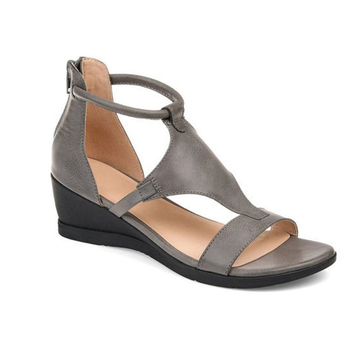 Levoire | Sandale Pour Femmes Avec Talon Haut Et Sangle Autour De La Cheville Gris