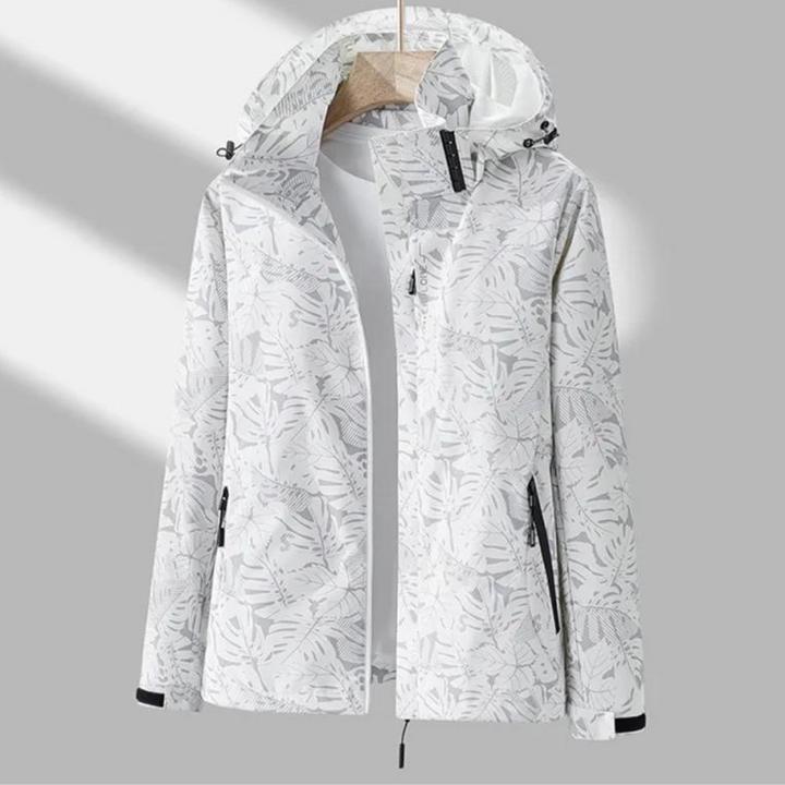 Levoire | Veste D'Extérieur Élégante Coupe-Vent Et Imperméable Blanc