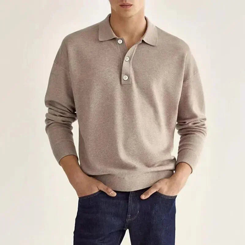 Levoire | Chemise polo à manches longues