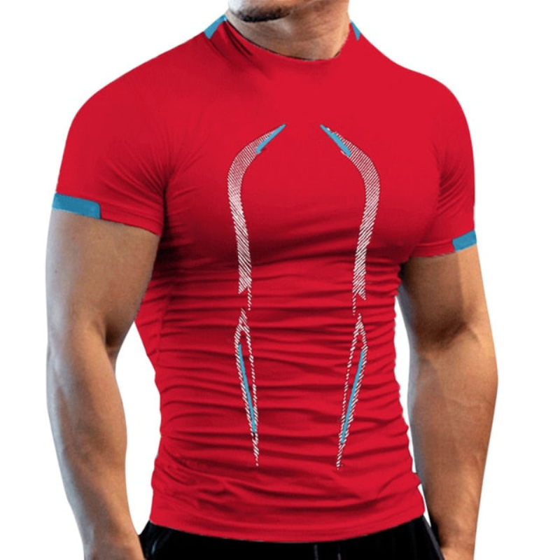 Levoire | T-Shirt de sport pour hommes Rot