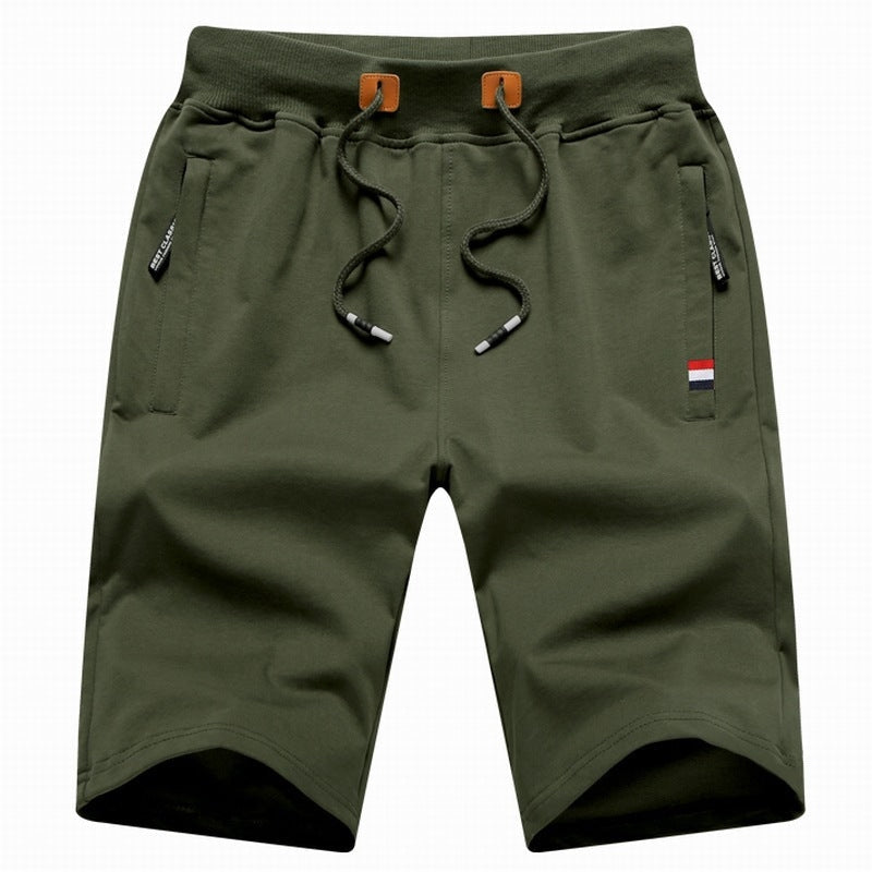 Levoire | Shorts Ajustables En Cordon Avec Poches Vert