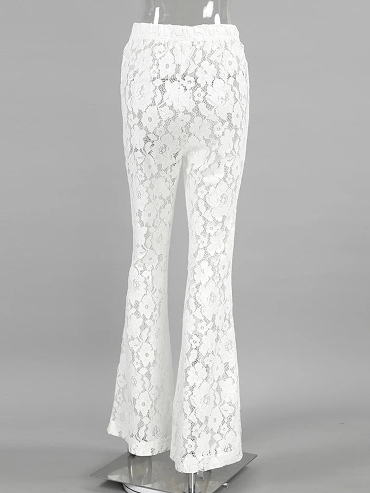 Levoire | Été Sexy Blonde Transparent Pantalon