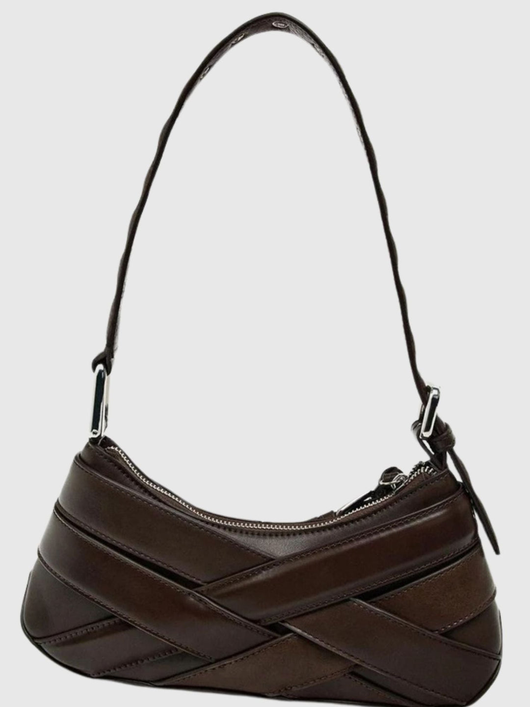 Levoire | Sac À Bandoulière En Cuir Avec Sangle Perforée