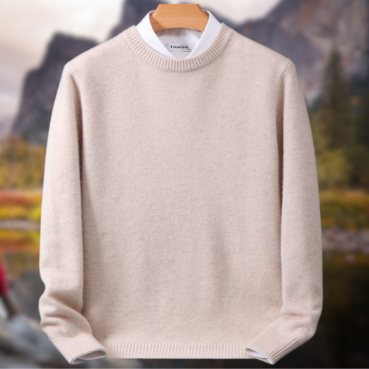 Levoire | Doux et élégant tricot Murrettu blanc