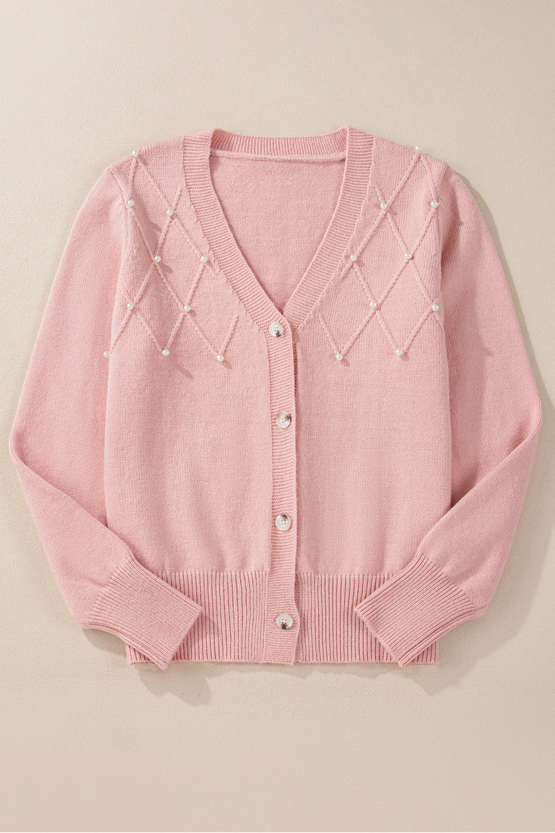 Levoire | Long Cardigan FR Women FR Cold Days Rosa