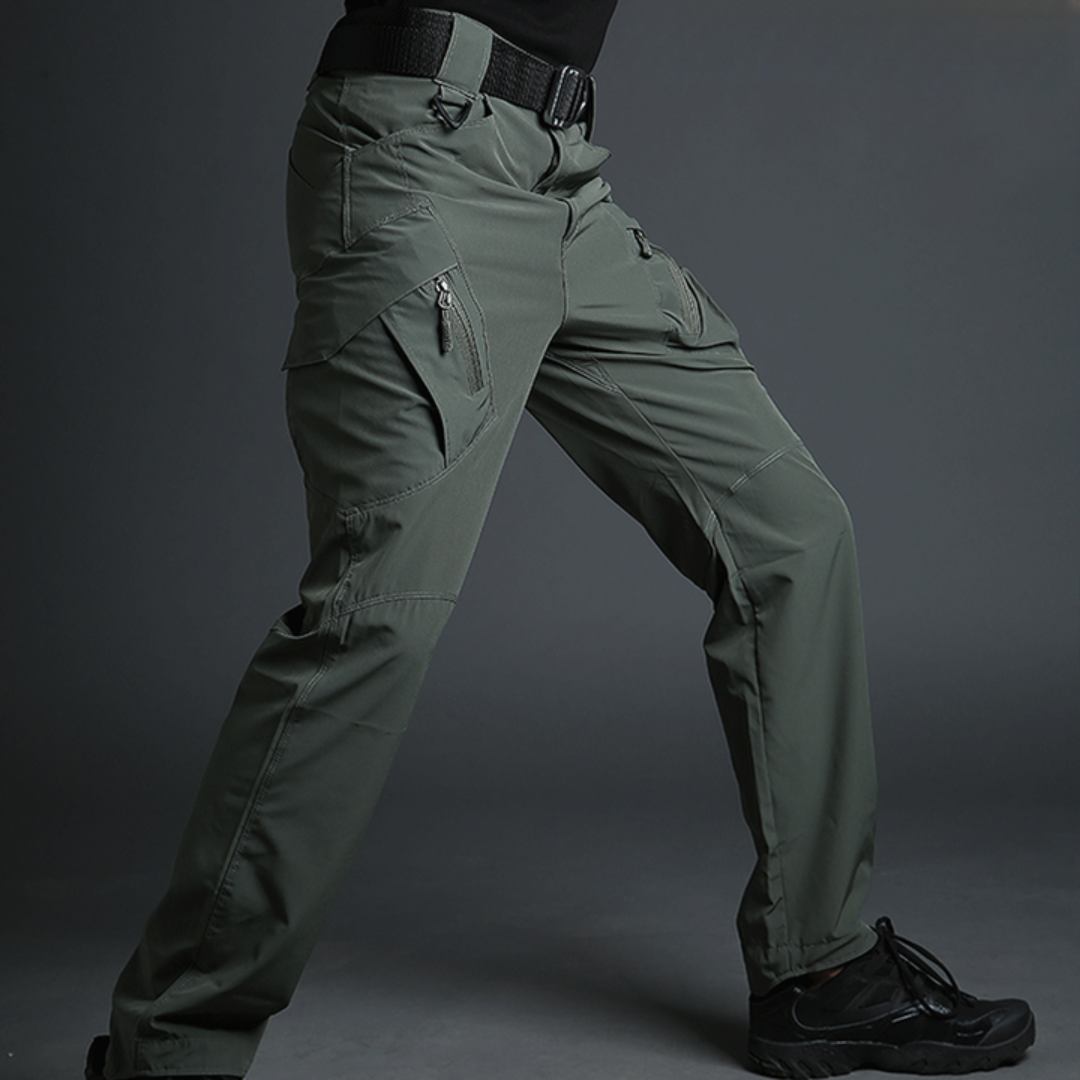 Levoire | Pantalon Cargo Homme Baggy Coupe Ample Vert
