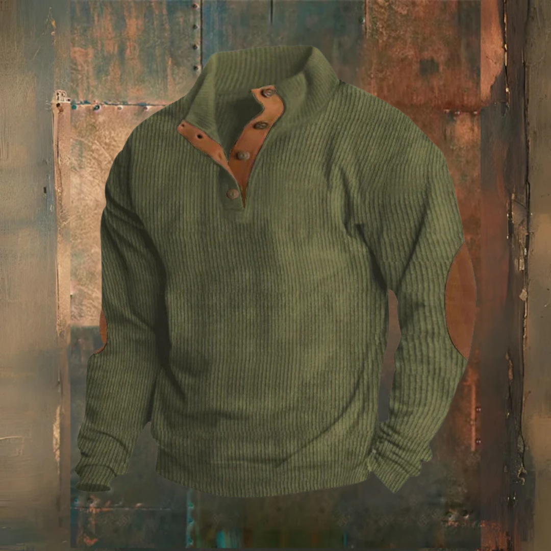 Levoire | Pull Avec Col À Agrafe Vert clair