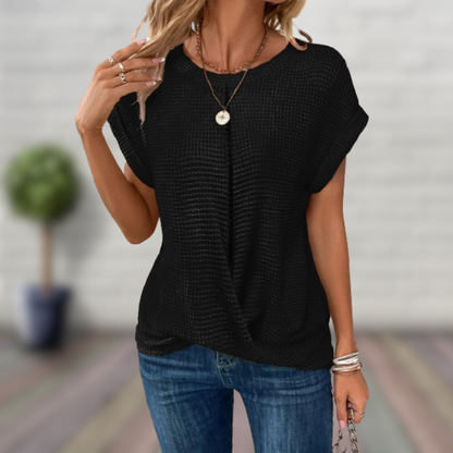 Levoire | Pull à manches courtes Nero