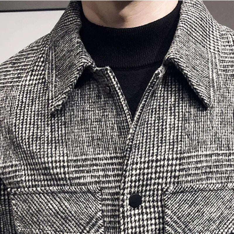 Levoire | Veste À Carreaux Pour Hommes Pour Toutes Les Saisons, Élégante Et Polyvalente
