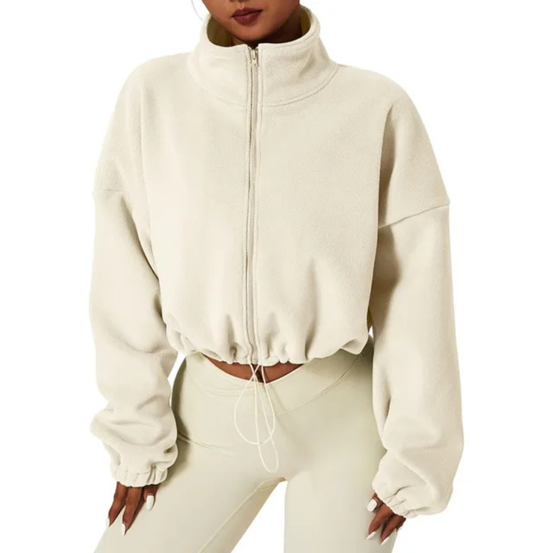 Levoire | Veste En Polaire Pour Femmes Chaude Beige
