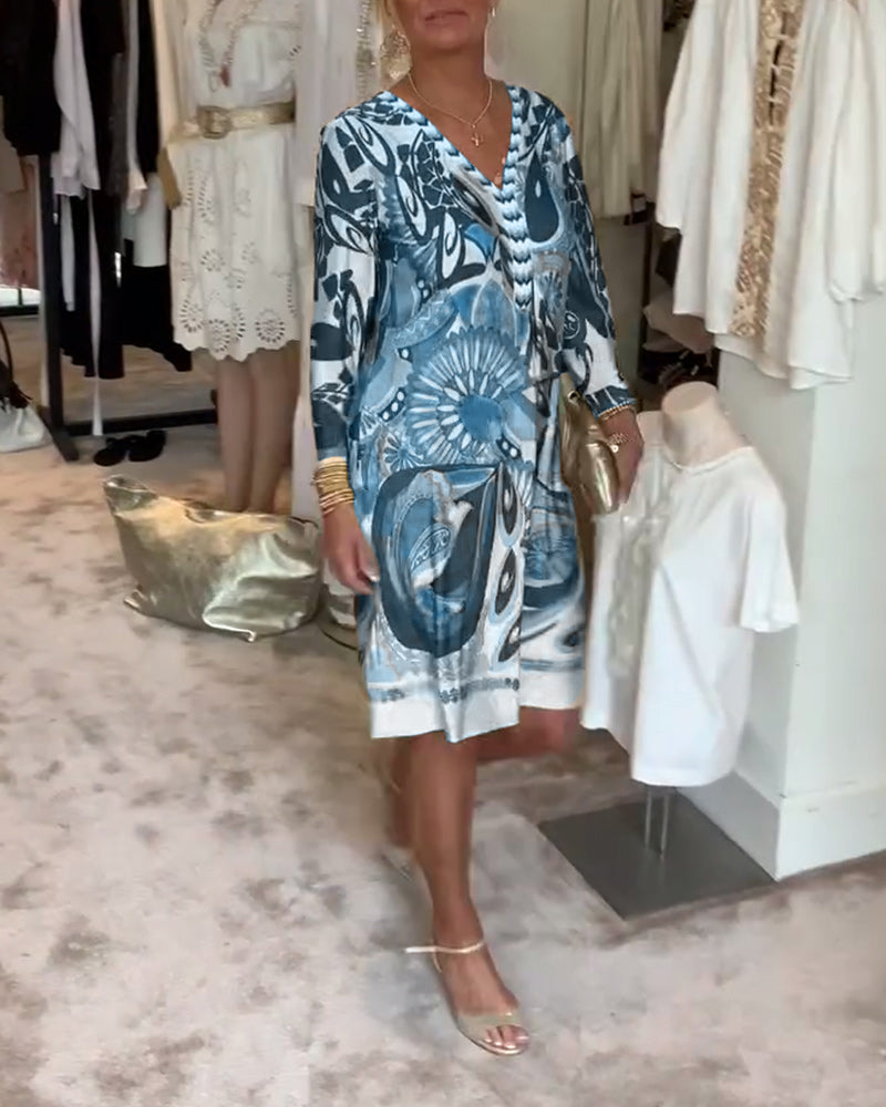 Levoire | Robe Vintage À Imprimé