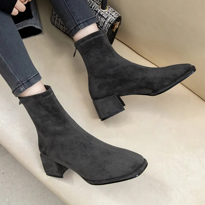 Levoire | Bottes Pour Femmes Avec Un Design Polyvalent Et Intemporel Gris