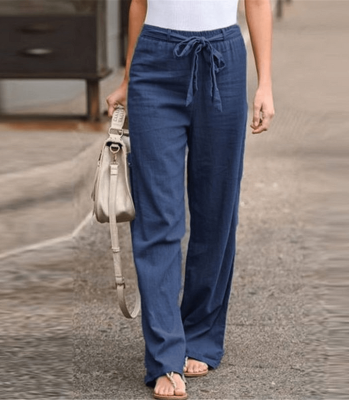 Levoire | Pantalon Confortable FR Femmes FR Le Confort Quotidien Bleu