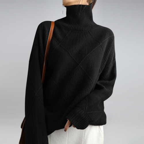 Levoire | Pull Col Roulé En Cachemire Doux