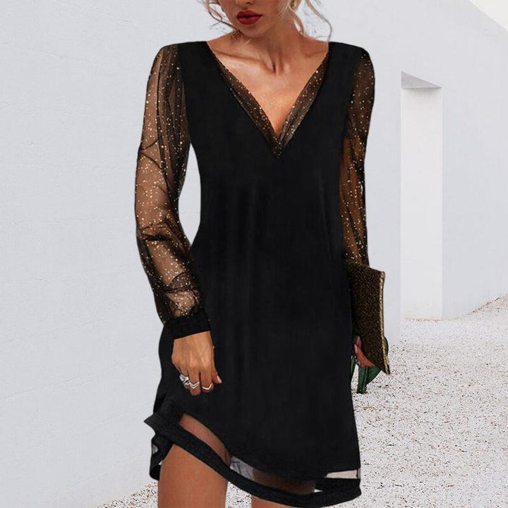 Levoire | Robe De Soirée À Décolleté En V Pour Femmes Robe De Fête Intemporelle