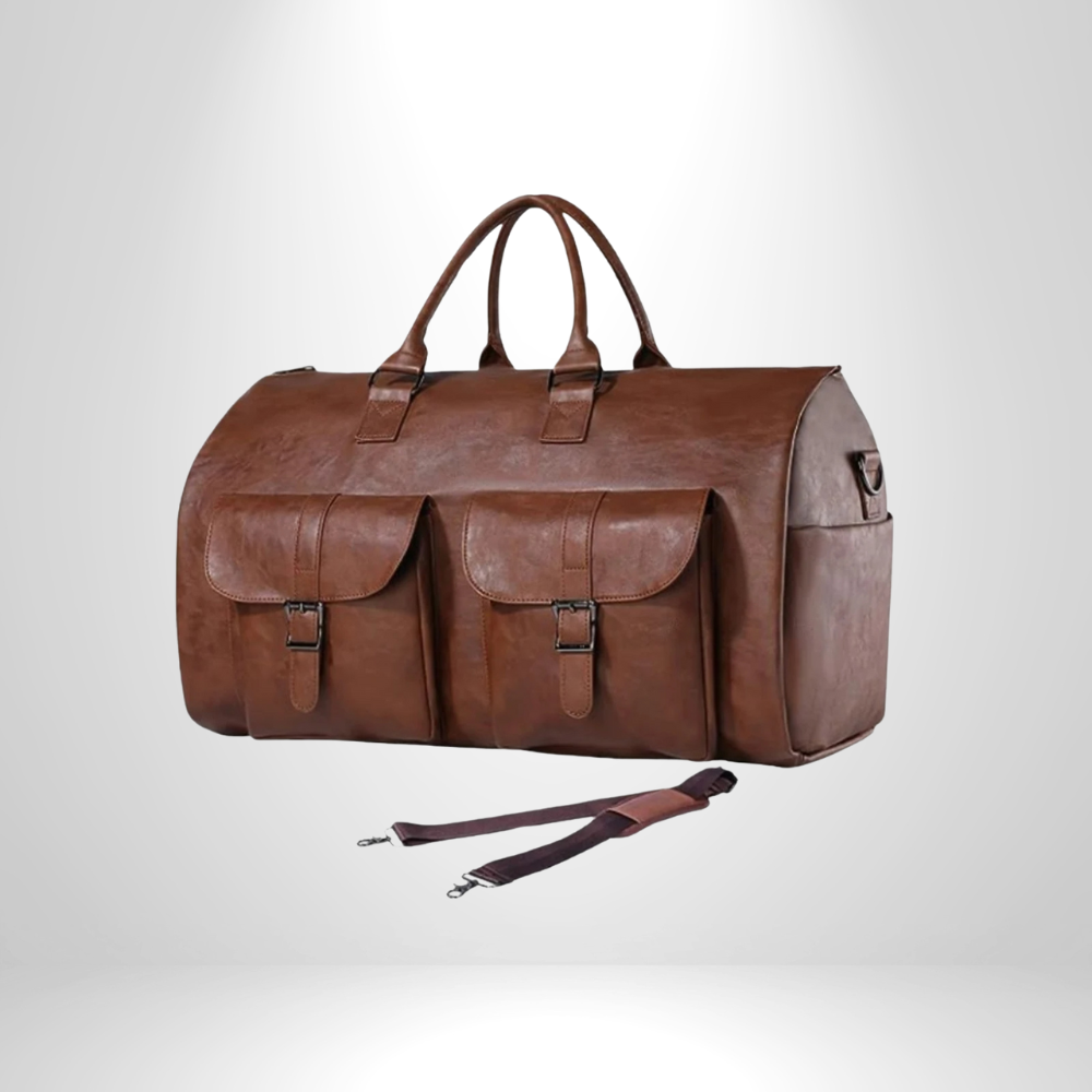 Levoire | Bagages à main Duffel Pratique et Idéal pour l'avion Braun