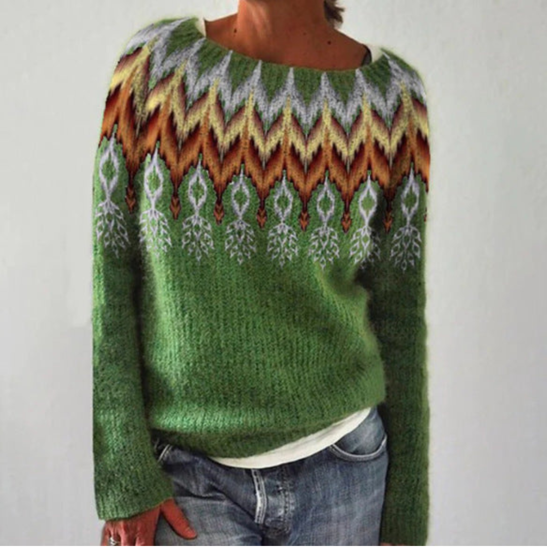 Levoire | Pull élégant pour femmes Vert clair