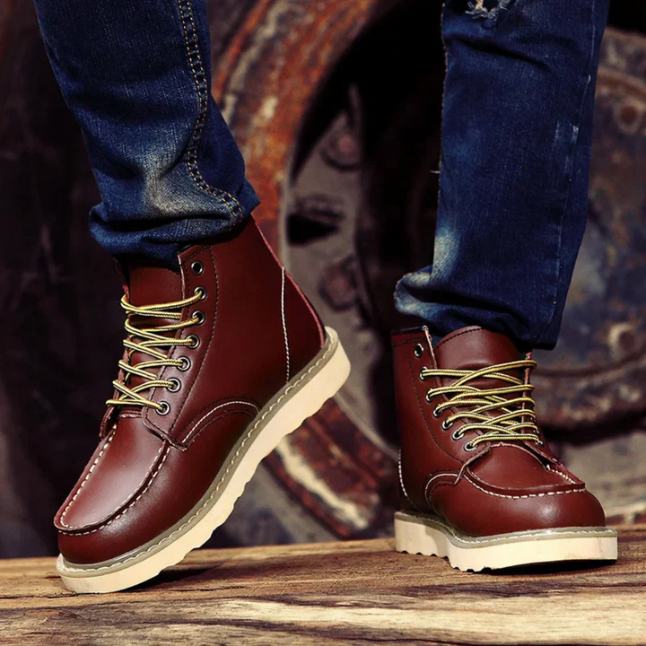 Levoire | Bottes En Cuir De Récolte De Vin