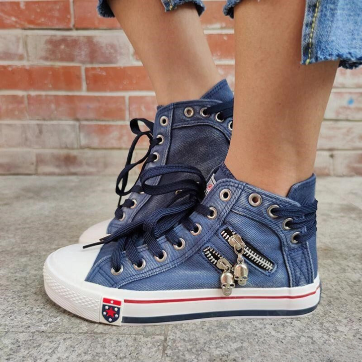 Levoire | Chaussures En Denim Élégantes