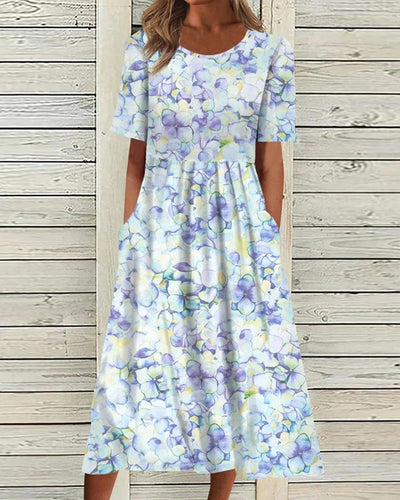 Levoire | Robe À Manches Courtes