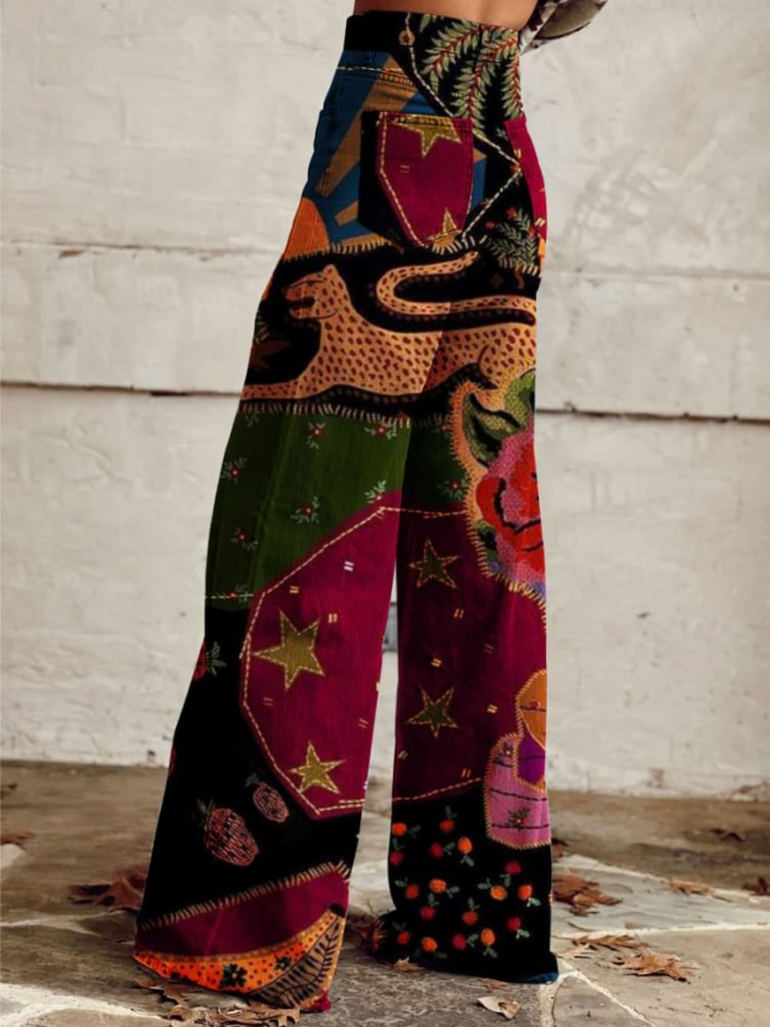 Levoire | Recolte De Vin Boho Pantalon