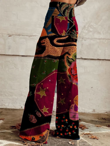 Levoire | Recolte De Vin Boho Pantalon