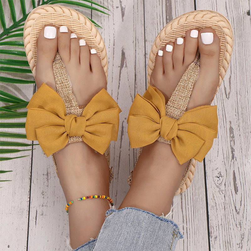 Levoire | Sandales De Plage Élégantes Avec Semelle Souple Et Boucle Pour Femmes Jaune